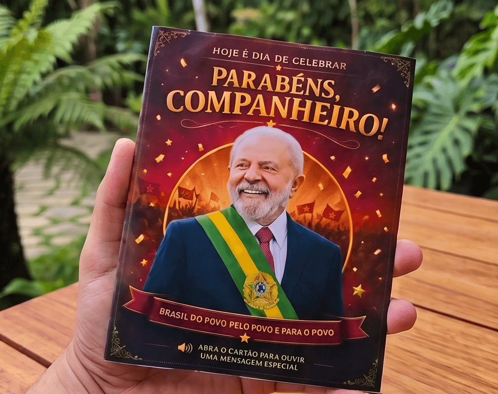 Cartão Companheiro fechado